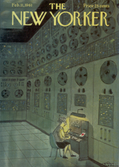 New Yorker magazine cover, February 1961