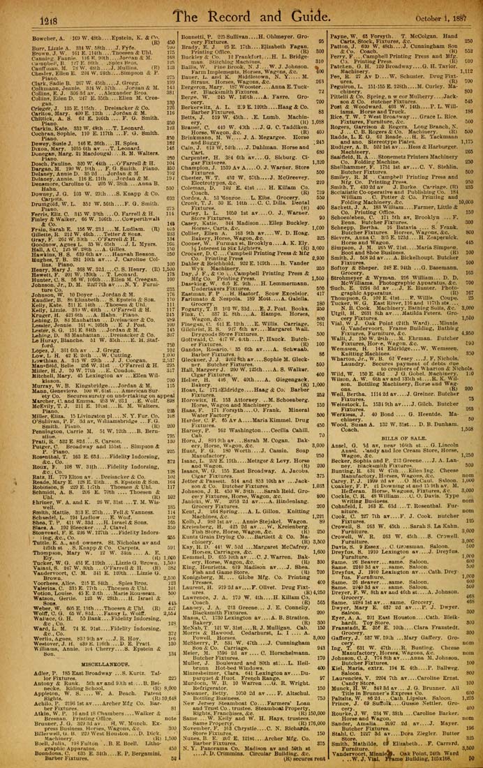 Columbia University Libraries The Record And Guide V 40no 1007 July 2 1887 No 1033 Dec 31 1887