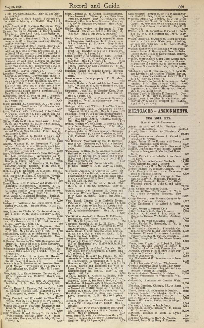 Columbia University Libraries Real Estate Record And Builders Guide V 49no 1242 Jan 2 12 No 1267 June 25 12