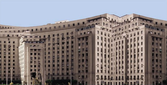 white building