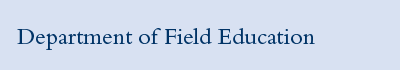 Department of Field Education