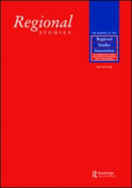 Cover of Regional Studies journal