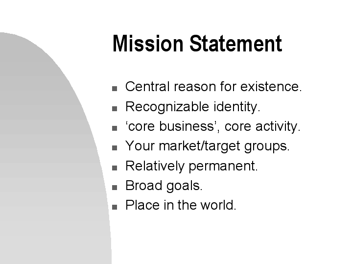 Mission Statement